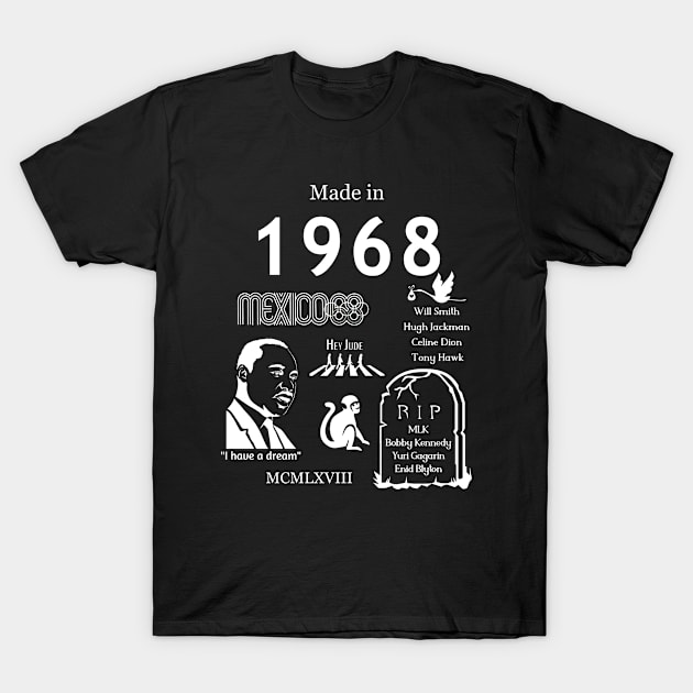 Made in 1966 T-Shirt by Jambo Designs